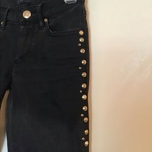 Juicy Couture black wash denim jeans